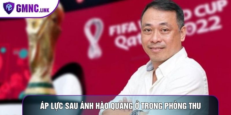 Áp lực sau ánh hào quang ở trong phòng thu